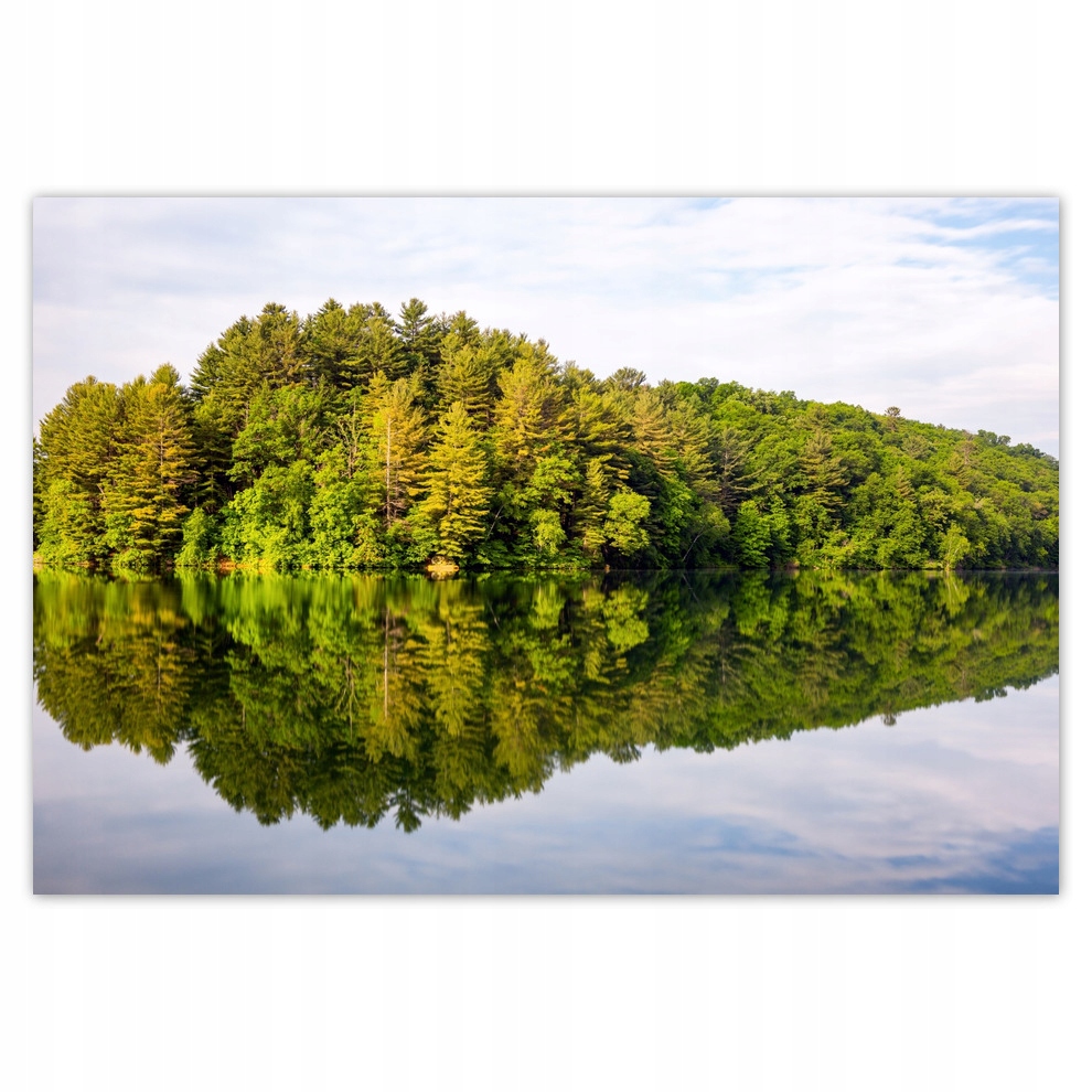 

Fototapety flizelina 152x104 Las Jezioro Chmury