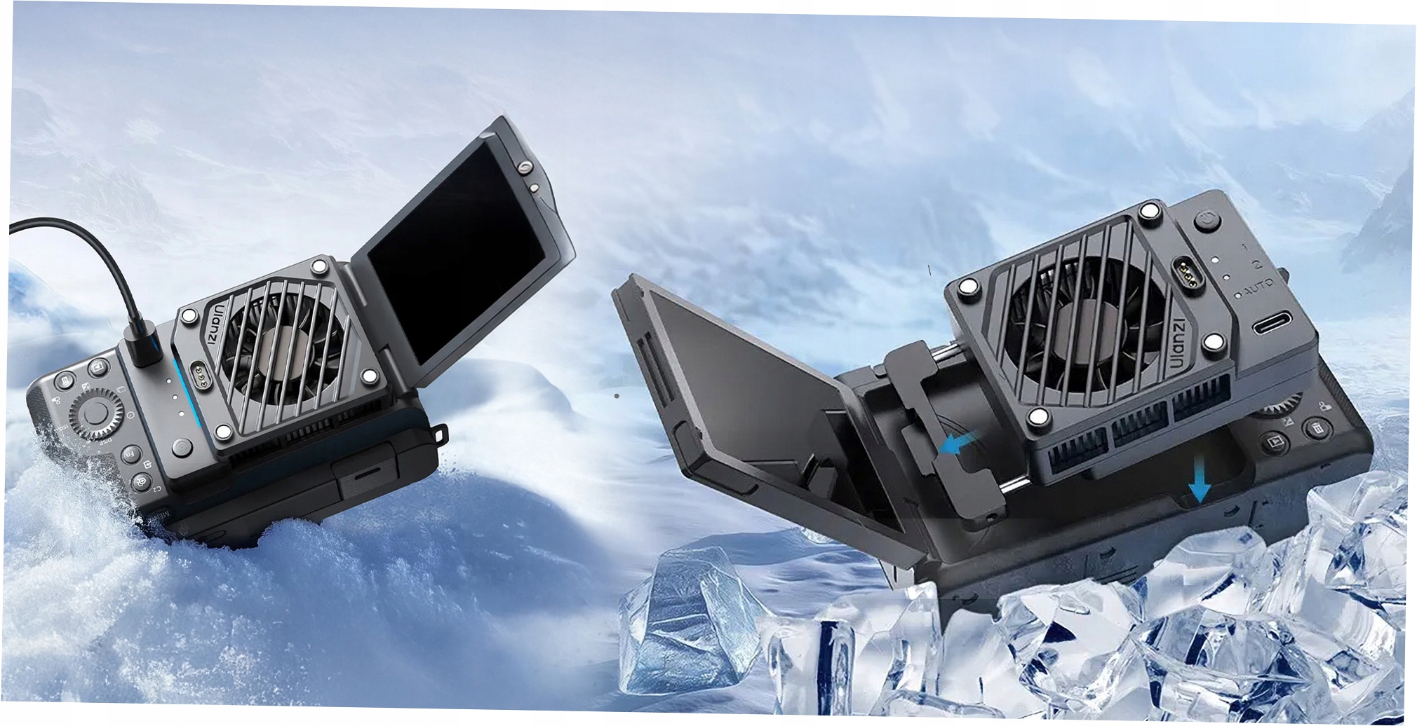 Wentylator chłodzący Ulanzi CU01 do aparatów bezlusterkowych