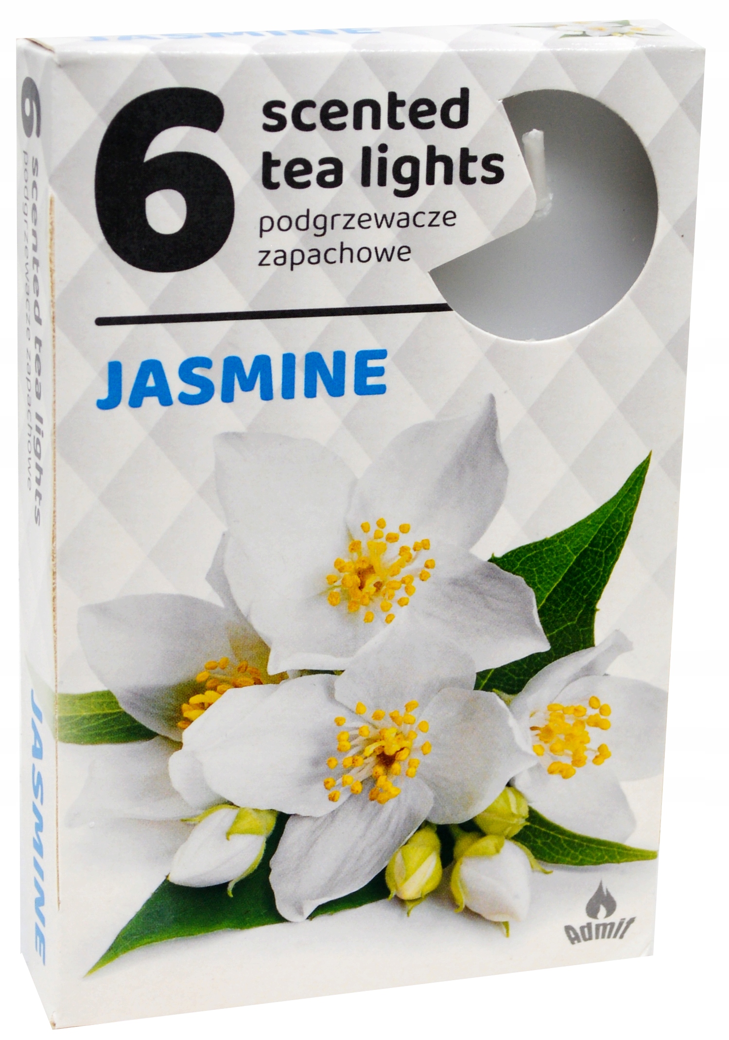 Podgrzewacze zapachowe 6 sztuk, zapach JAŚMIN