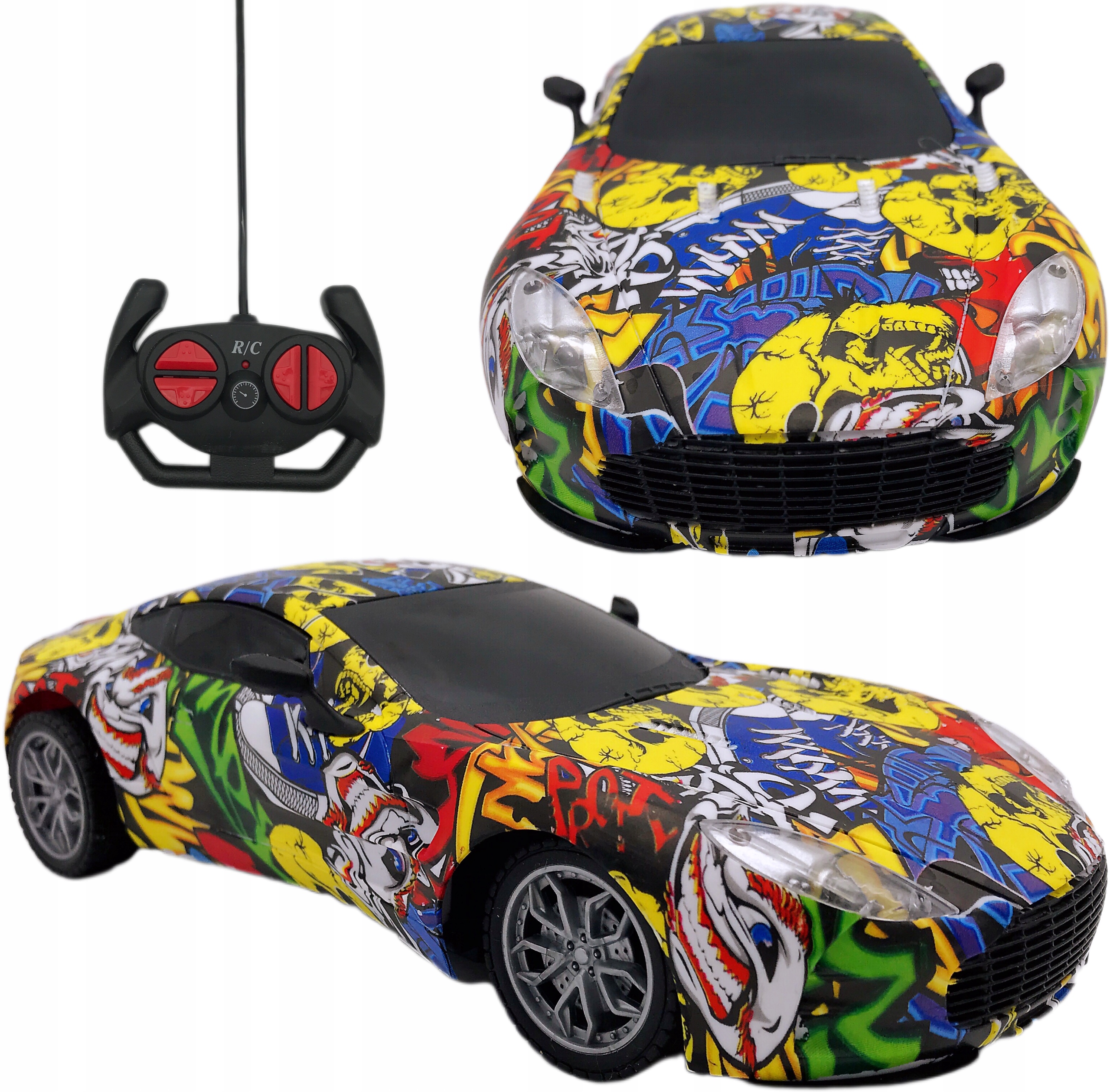 

Samochód Zdalnie Sterowany Na Pilota Graffiti 1:18