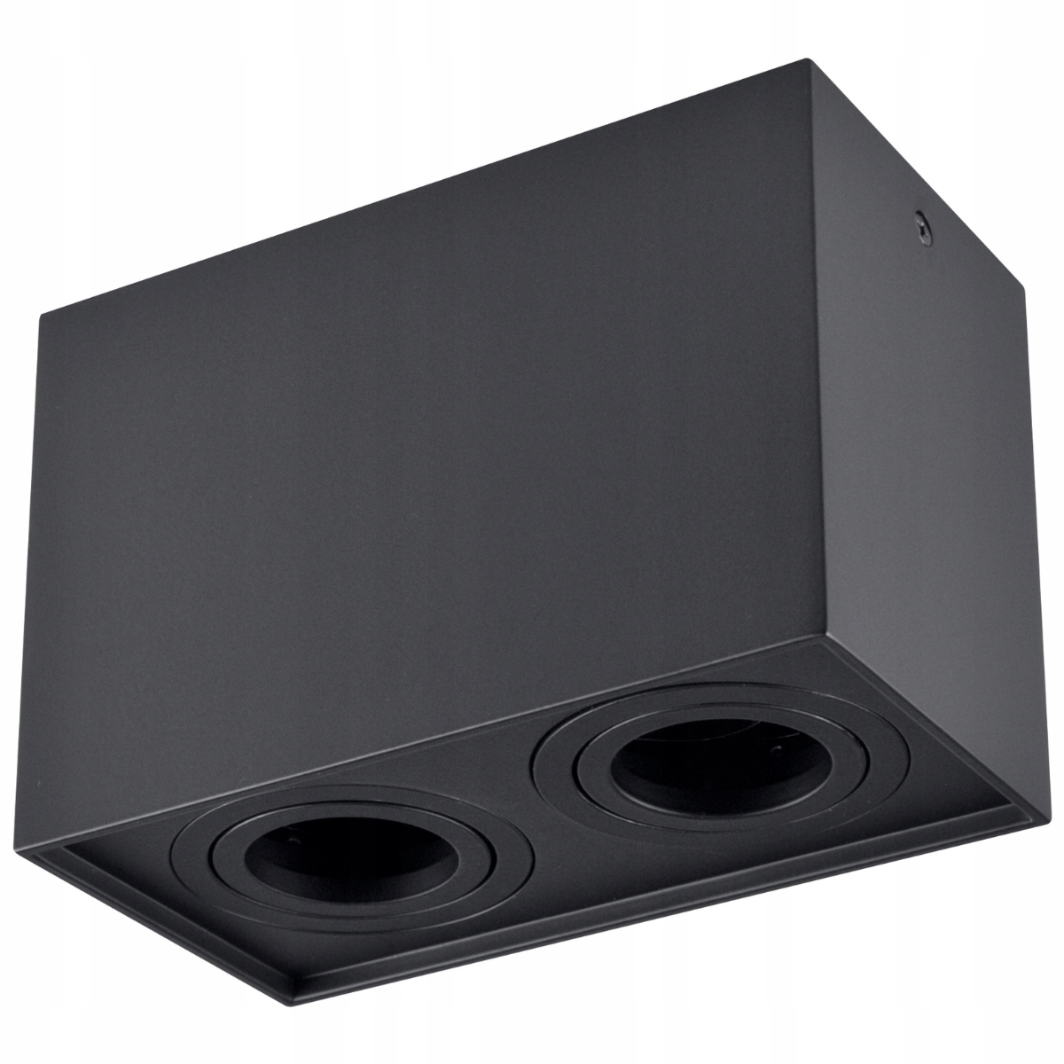 Reflektor nástěnný Polux Hadar Q2 2xGU10 10W černý, nastavitelný
