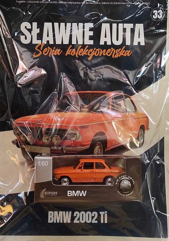 SŁAWNE AUTA 33/2024 BMW 2002 Ti