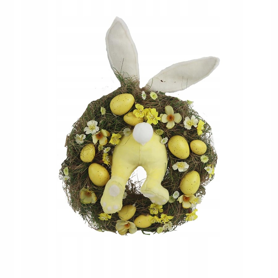 Velikonoční věnec se zajícem P2232