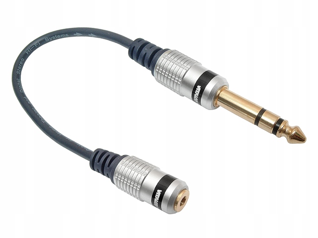 

Adapter Jack 6.3/wt-3.5/gn Stereo 0.15m Vitalco
