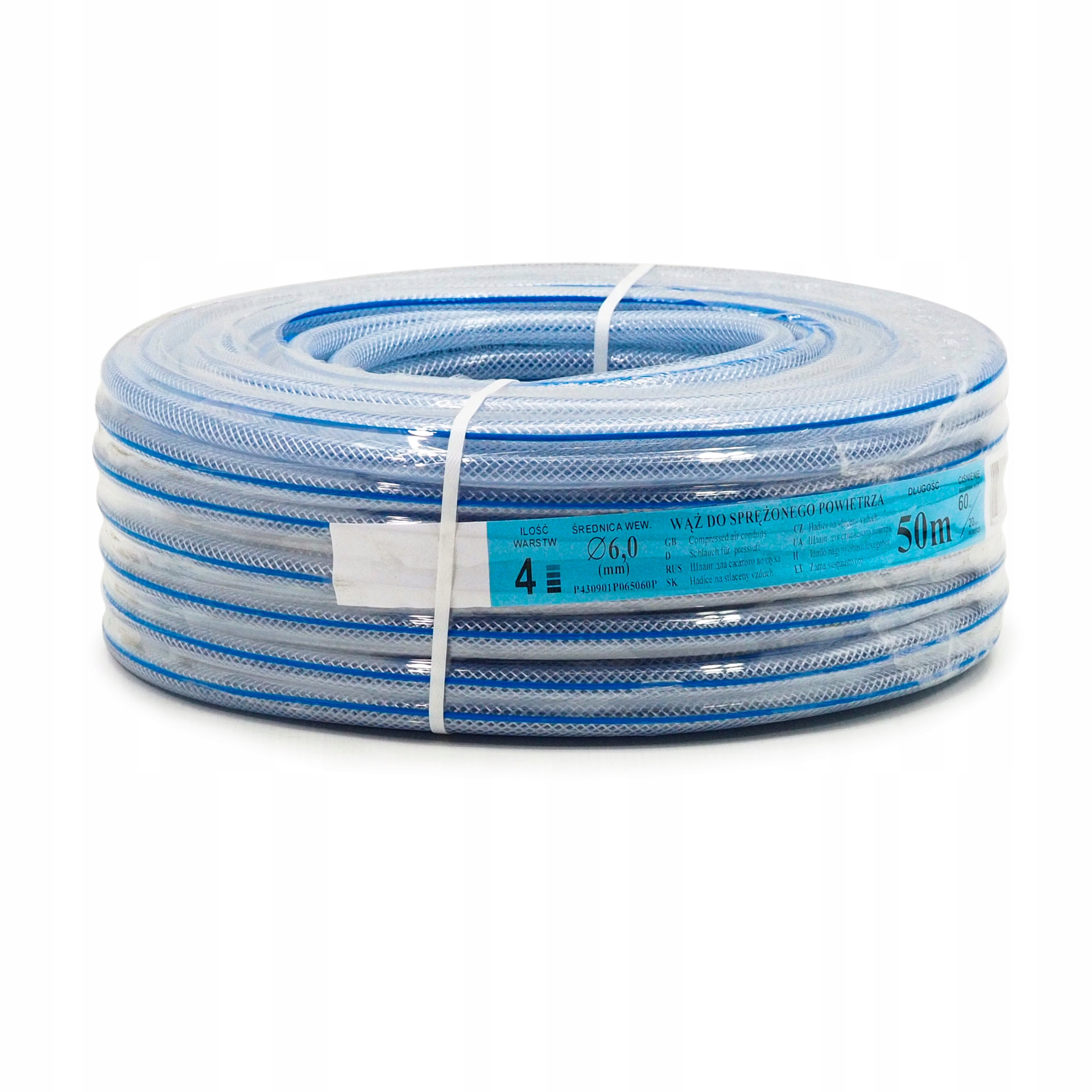 

Wąż Techniczny Zbrojony 4-WARSTWOWY Pcv 6 MM 1mb