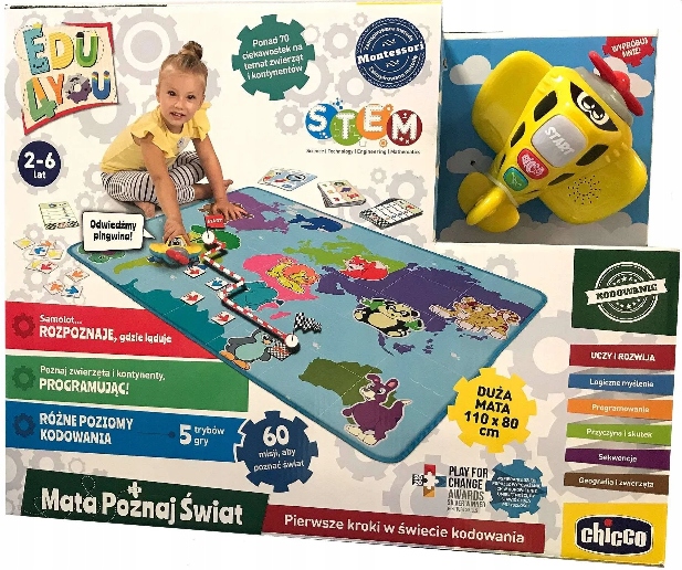 

Mata edukacyjna Chicco Baw się i koduj