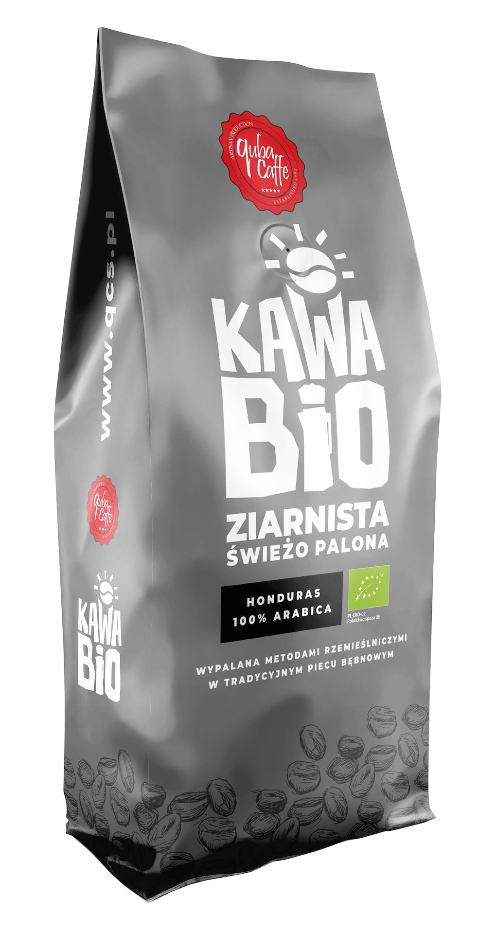 Káva zrnková arabica 100 % honduras bio 1 kg quba caffe
