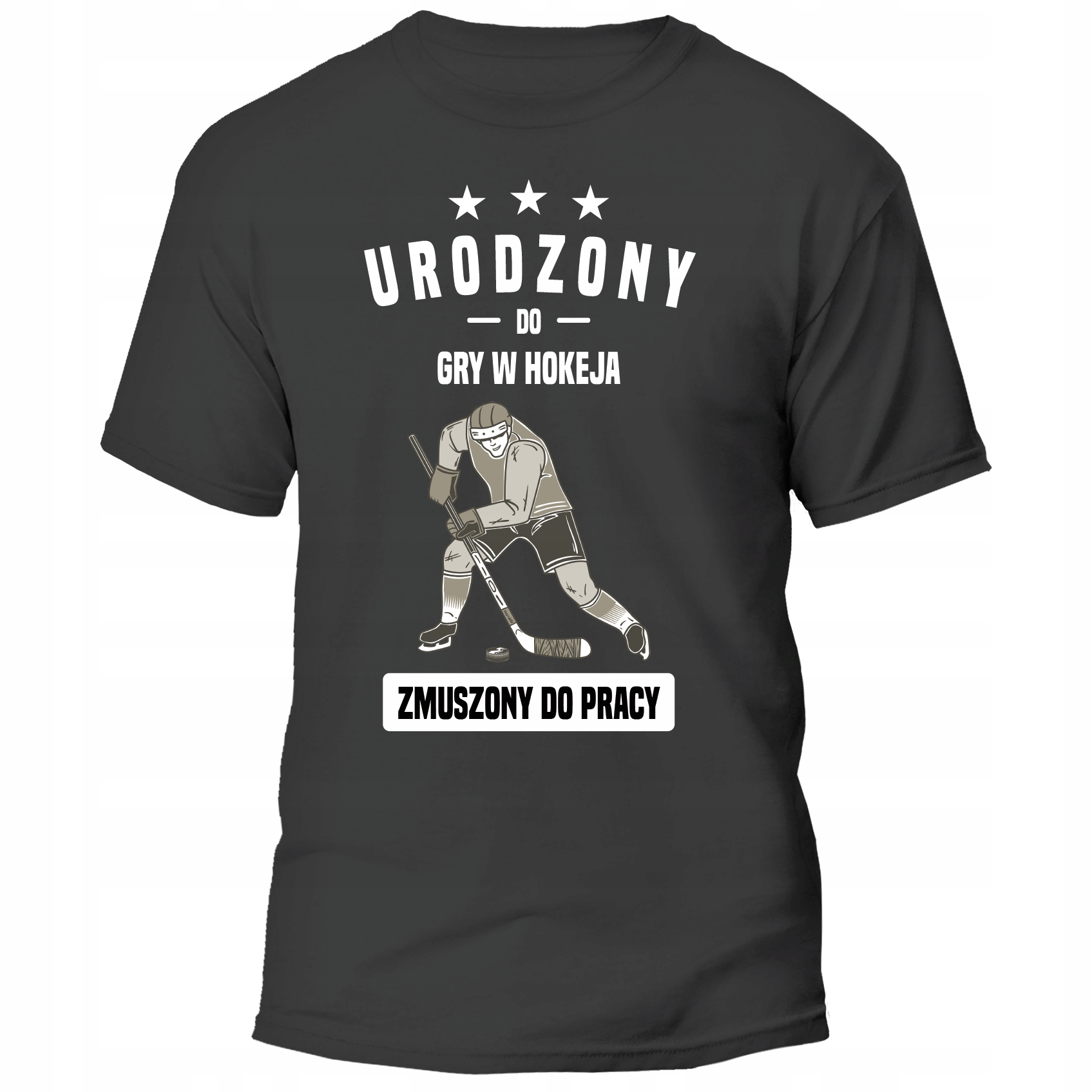 

Koszulka Urodzony Do Gry W Hokeja