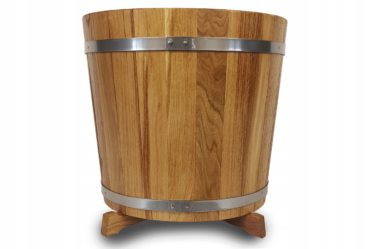 Drevený kvetináč 27 L z celistvého dreva