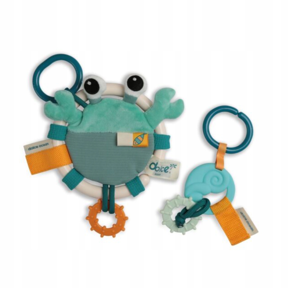 

Zabawki Dla Noworodka Szeleszczące Krab Dolce Toys
