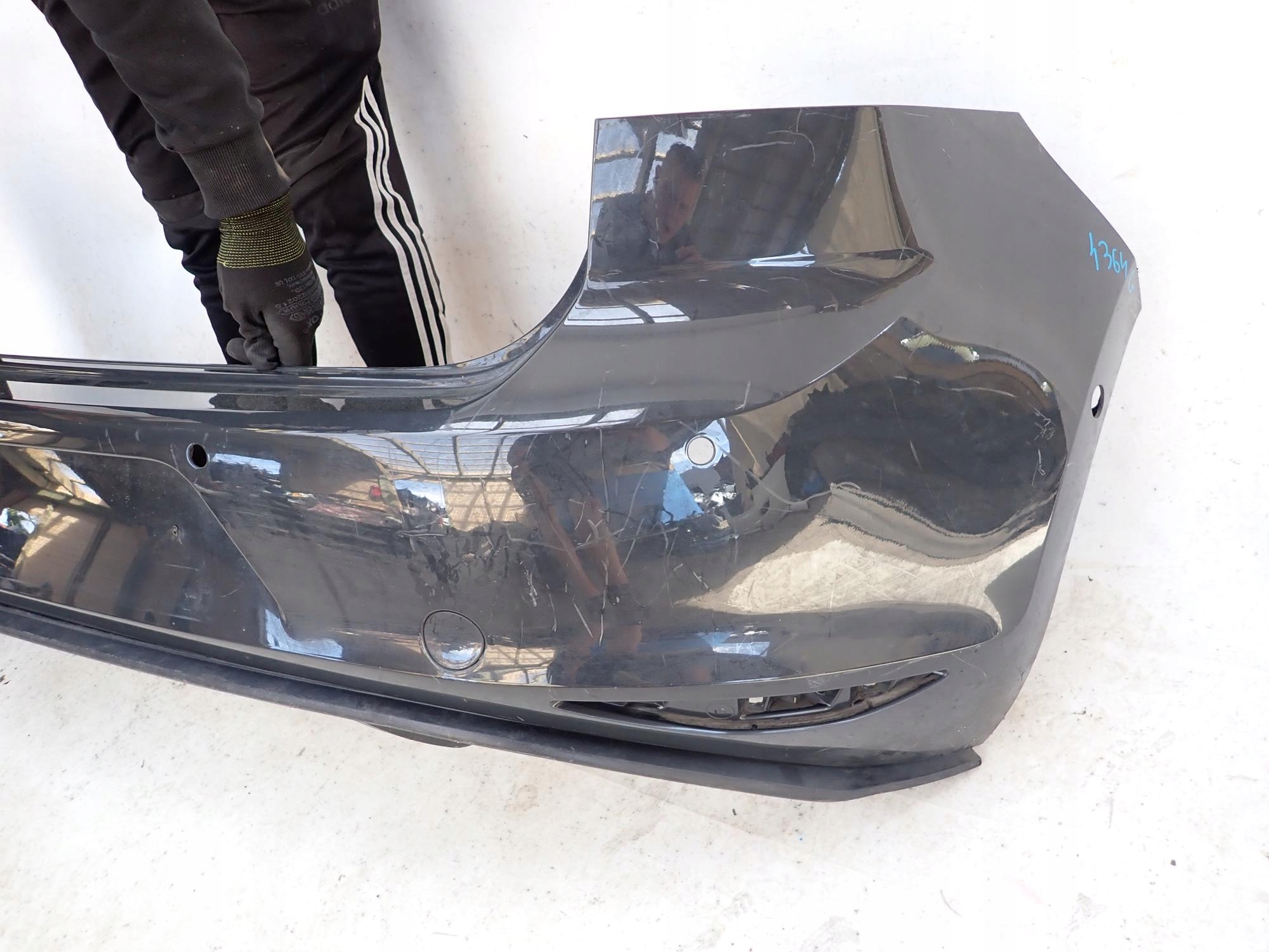 VW GOLF VII 7 GTI 12-16 bumper rear part rear 6XPDC