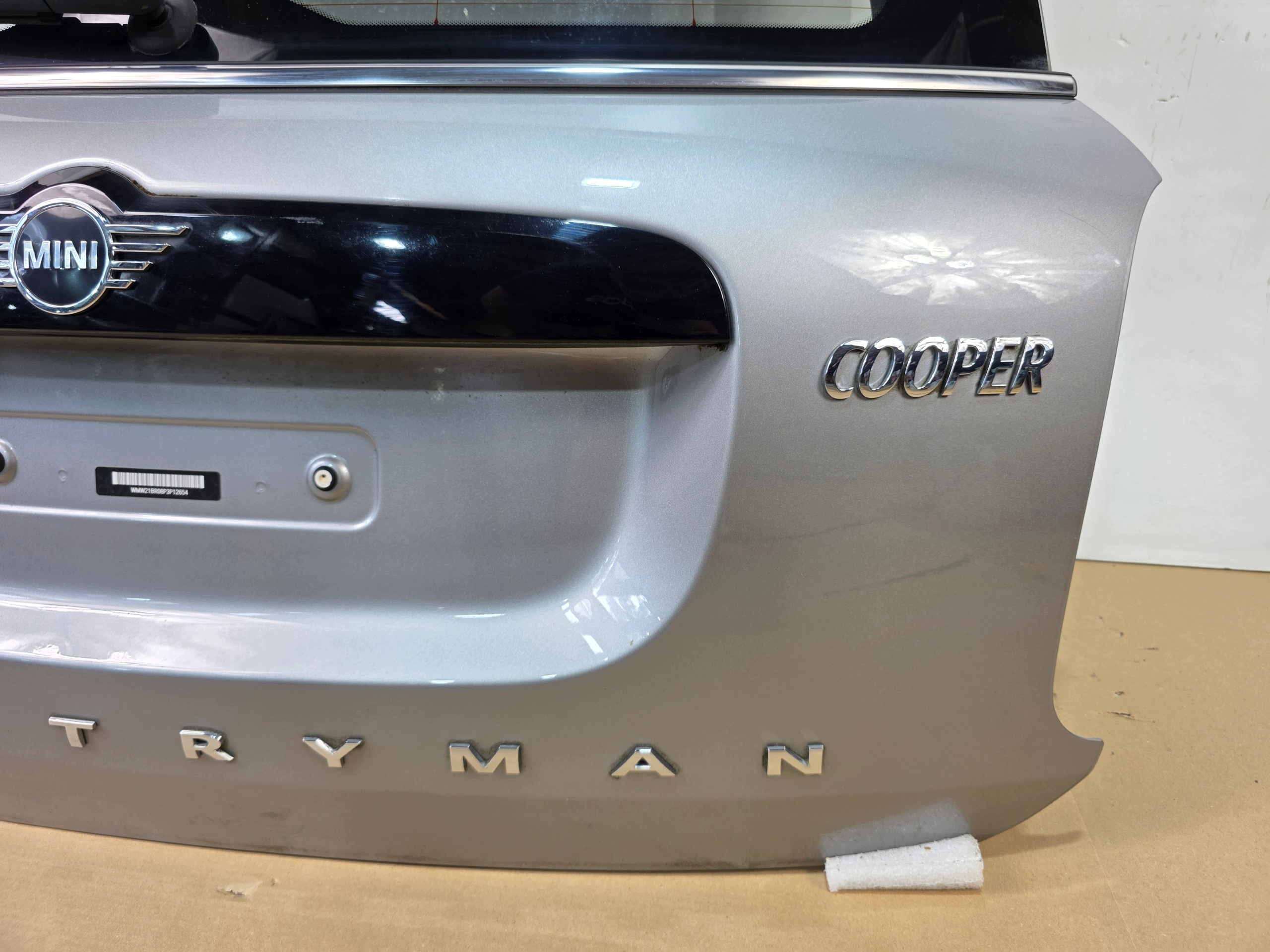 boot door rear MINI F60 C6B MELTING SILVER III METALLIC
