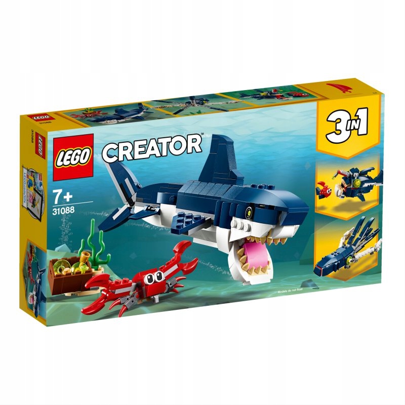 

Lego Creator Morskie Stworzenia 3W1REKIN 31088