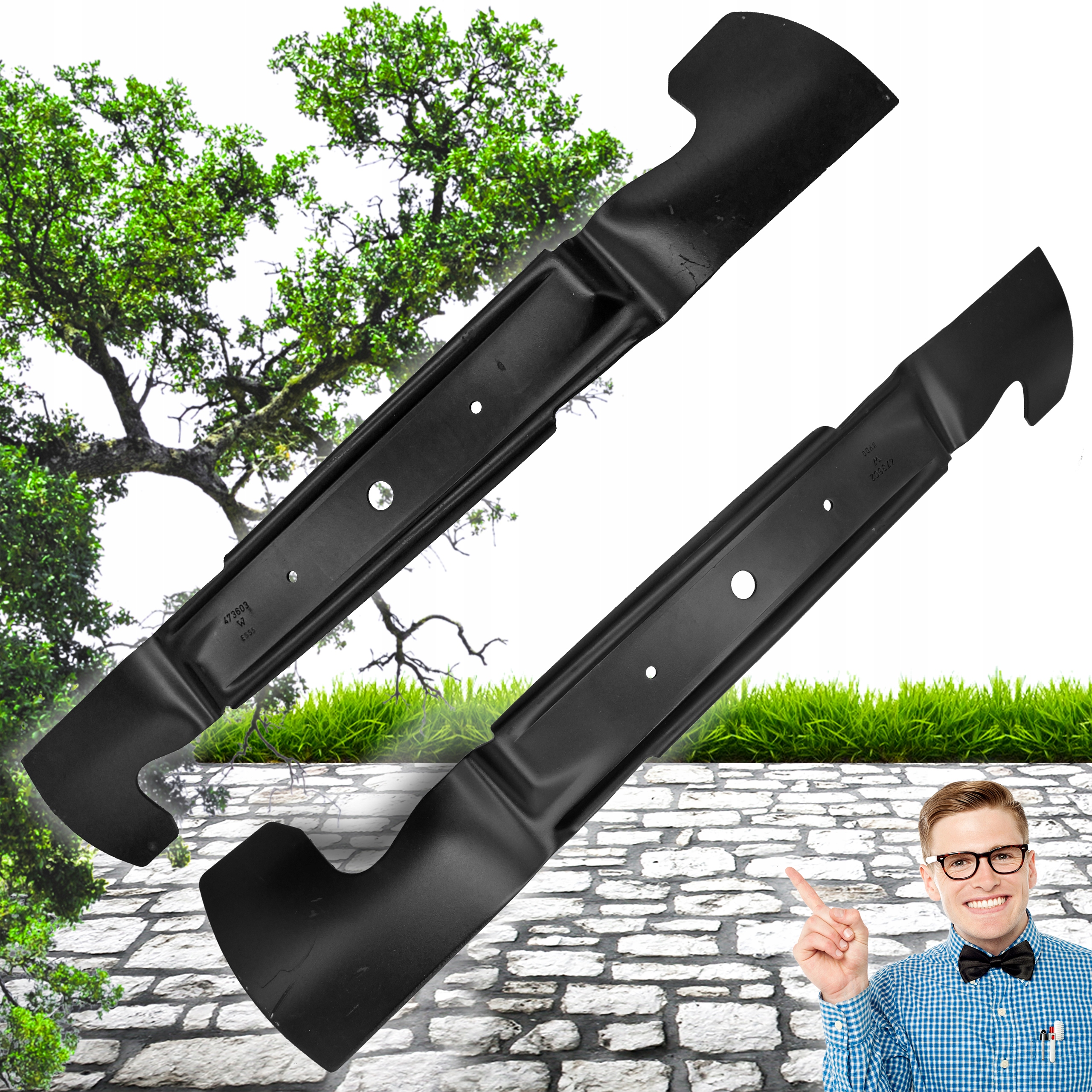 

Noże Oryginalne do Traktora Zestaw 125cm Al-ko