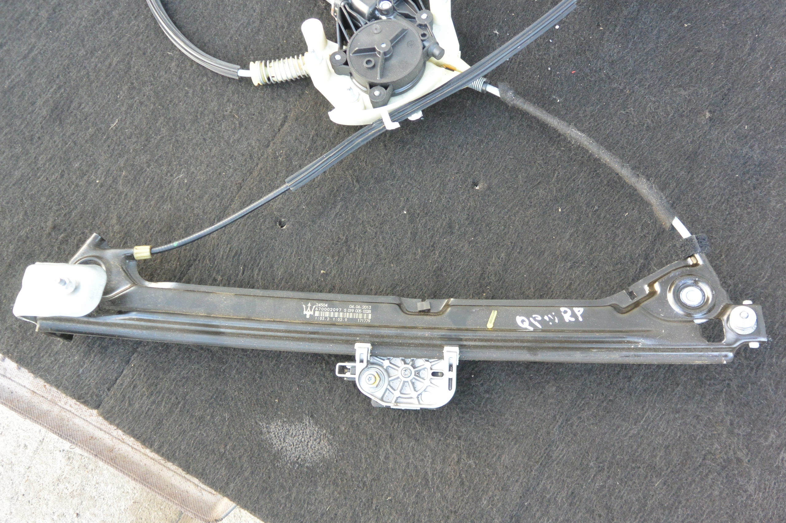 window regulator front MASERATI GHIBLI QUATTROPORTE