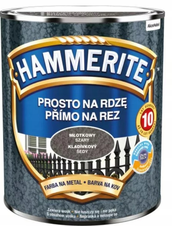 

Hammerite Młotkowy Szary 0,25