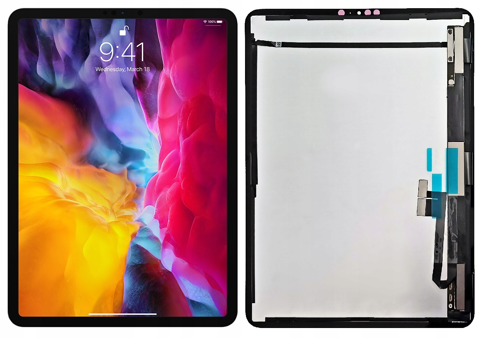 Originál Zila LCD Displej Pre Ipad Pro 11 2020 2ND Gen A2068 Čierny