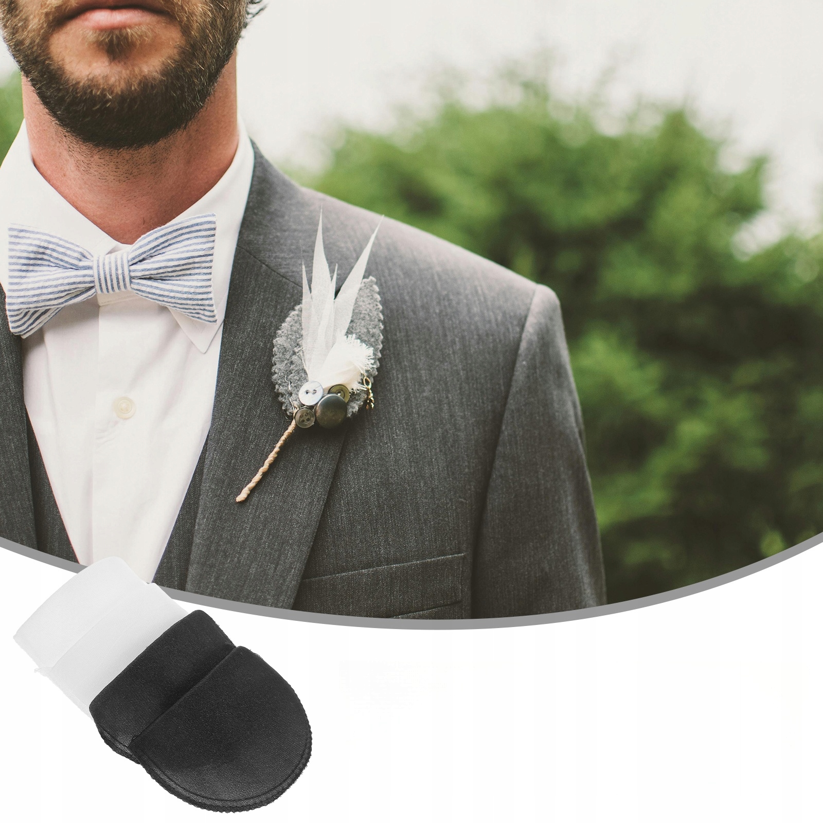 AKCESORIA DO KOSTIUMÓW Z GĄBKĄ NA RAMIĘ Materiał dominujący inny