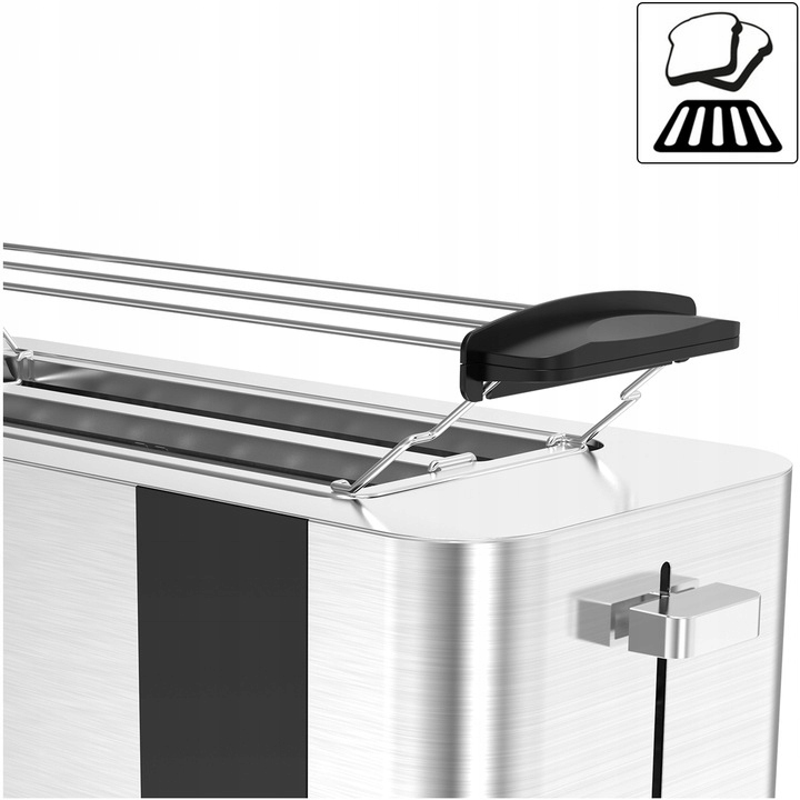TOSTER OPIEKACZ 4 TOSTY DIGITAL LCD INOX 1400 W Kod producenta ZLN6234
