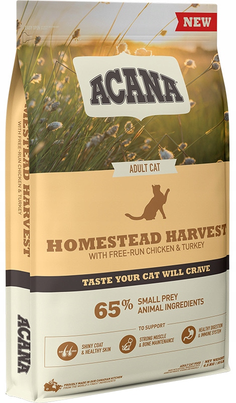 Levně Acana Homestead Harvest Cat 4,5 kg