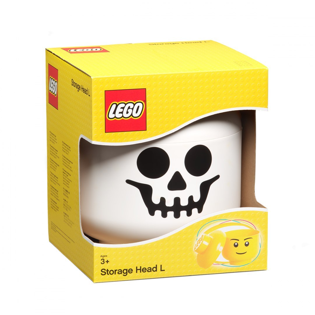 

Lego 40321728 Pojemnik Duża Głowa Szkielet L