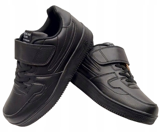 Adidasy Półbuty Buty Sportowe American Club Czarne R 38 W 25,00 CM