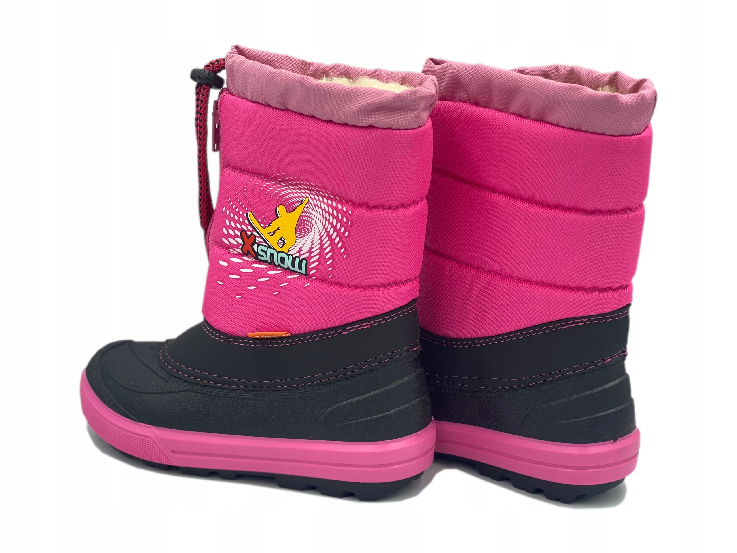 Demar Śniegowce KENNY naturalna wełna! roz. 34/35B Rodzaj zapięcia Suwaki