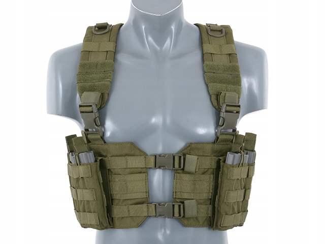 Kamizelka Chest Rig Pasoszelki Pas Szelki ładownica Ar M16 M4 5,56 Cqb Moll