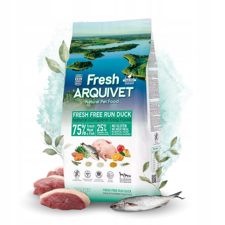 Arquivet Fresh Półwilgotna karma dla psa Kaczka I Ryba Oceaniczna 10kg