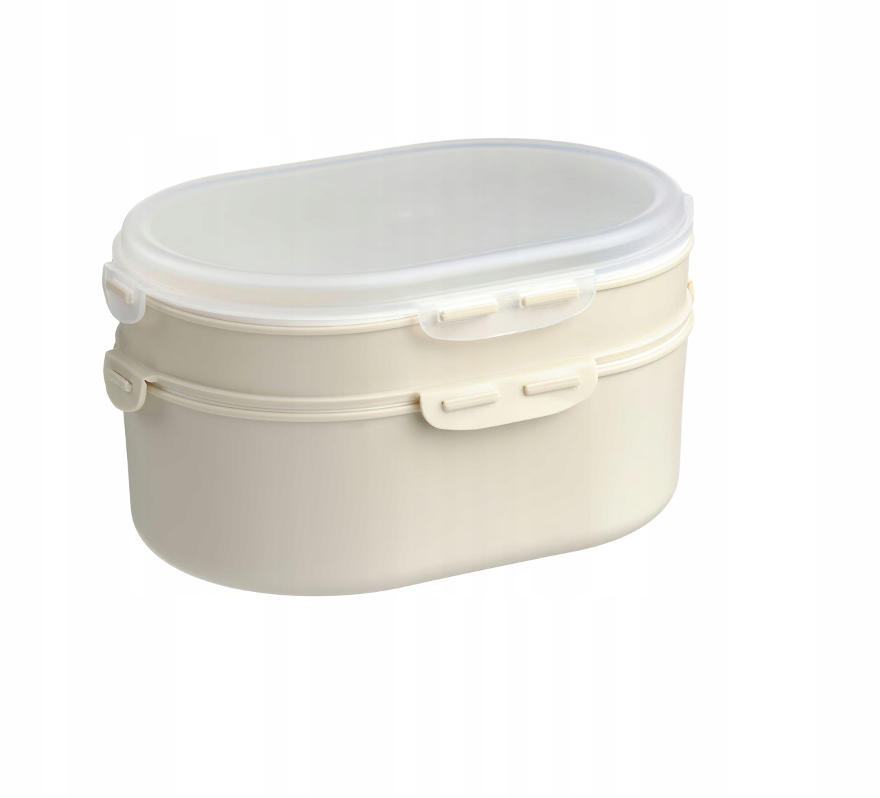 Lunch box Ikea Utbjuda szarobeżowy 17x12x9 cm 800 ml porównaj ceny