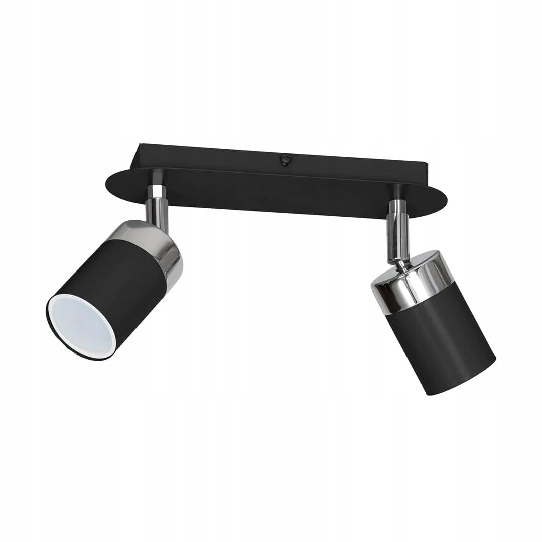 Stropní Svítidlo Milagro Joker MLP911 2x40W Černá/Chromová Led GU10