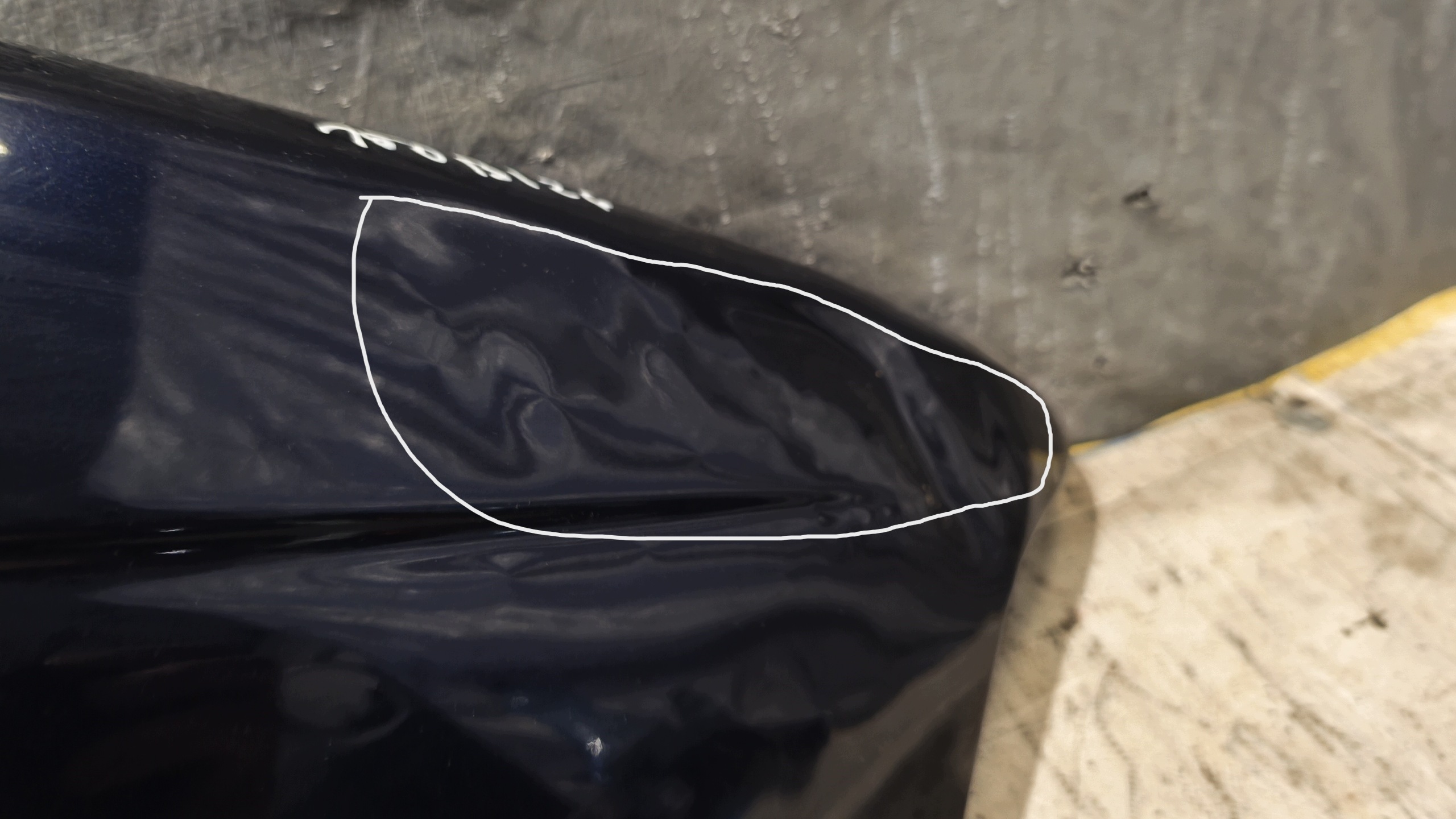 fender right front BMW E39 K: ORIENTBLAU METALIC