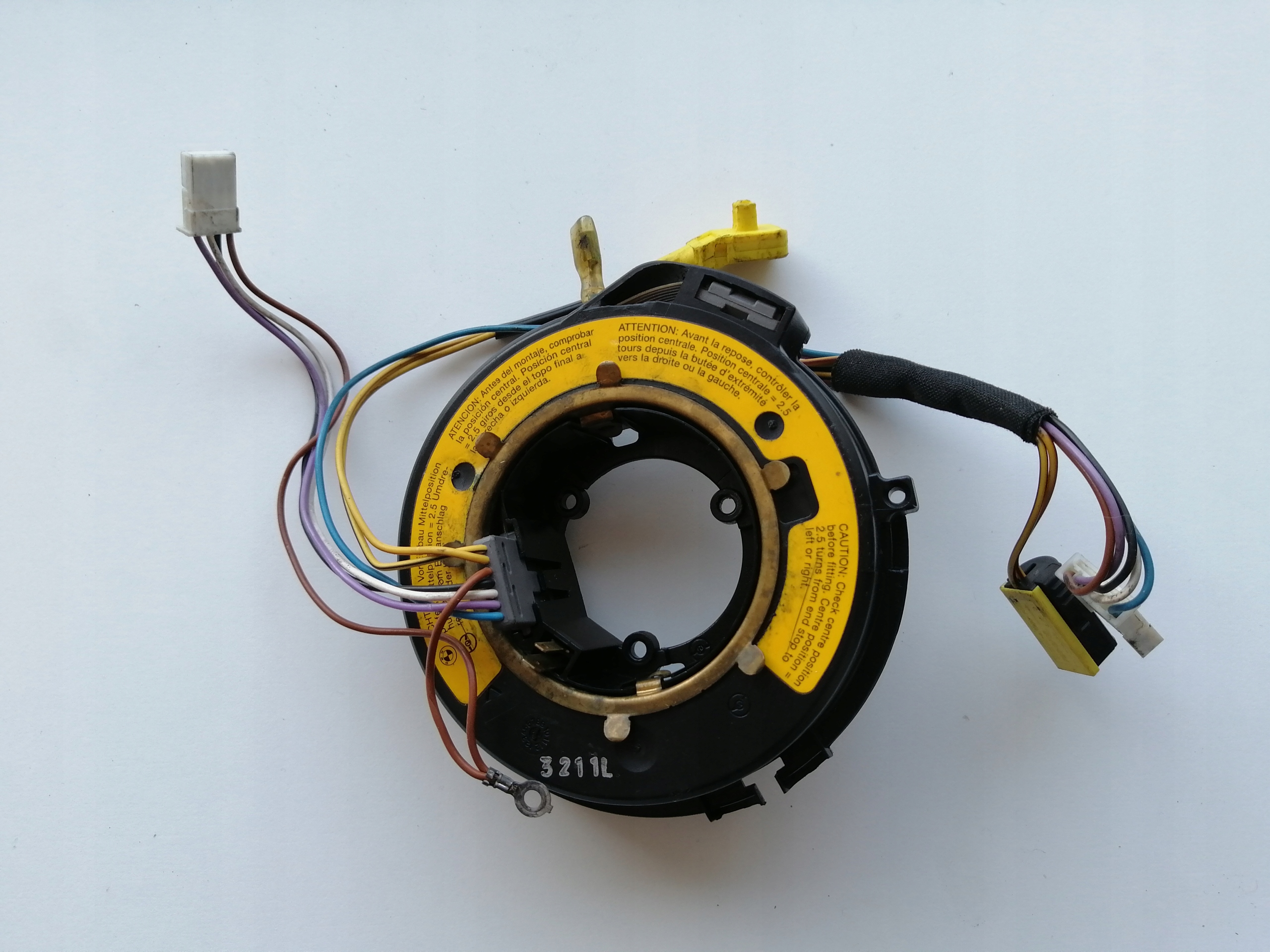 TAŚMA ZWIJAK POD KIEROWNICĘ AIRBAG BMW E39 E38 1094262