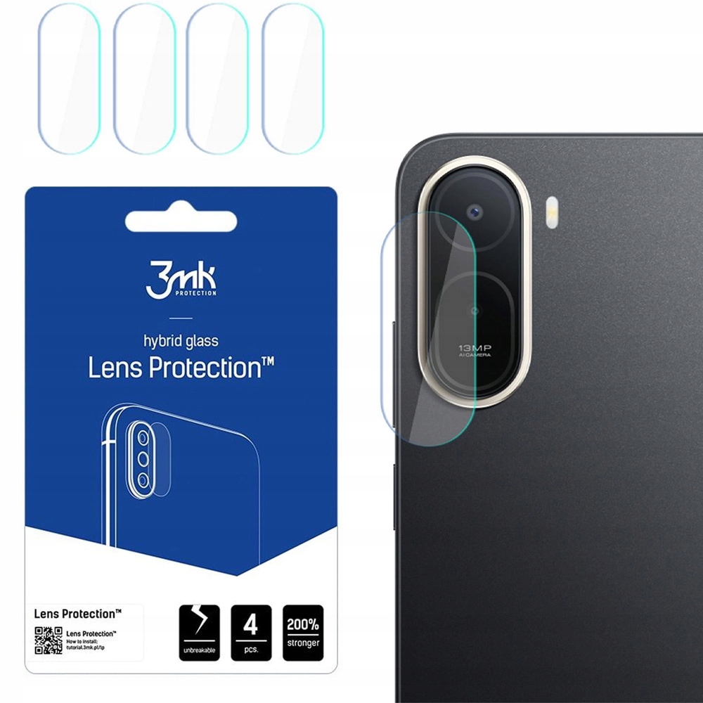 Szkło hybrydowe do obiektywu aparatu 3mk Lens Protection na Xiaomi Redmi
