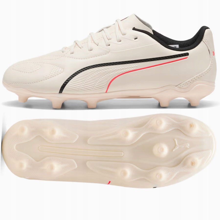Boty Puma King 20 Play Fg/ag 109362-01 bílé 38 1/2