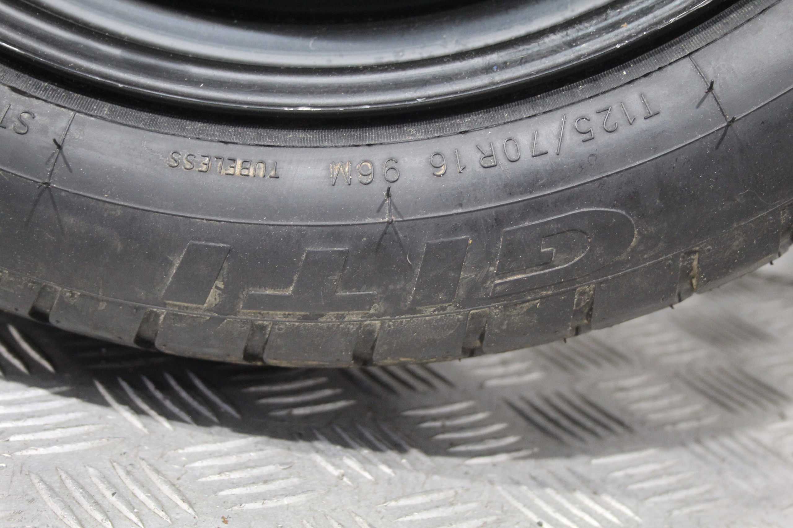 wheel spare spare T125/70 R16 STEPWAY 2 II LIFT