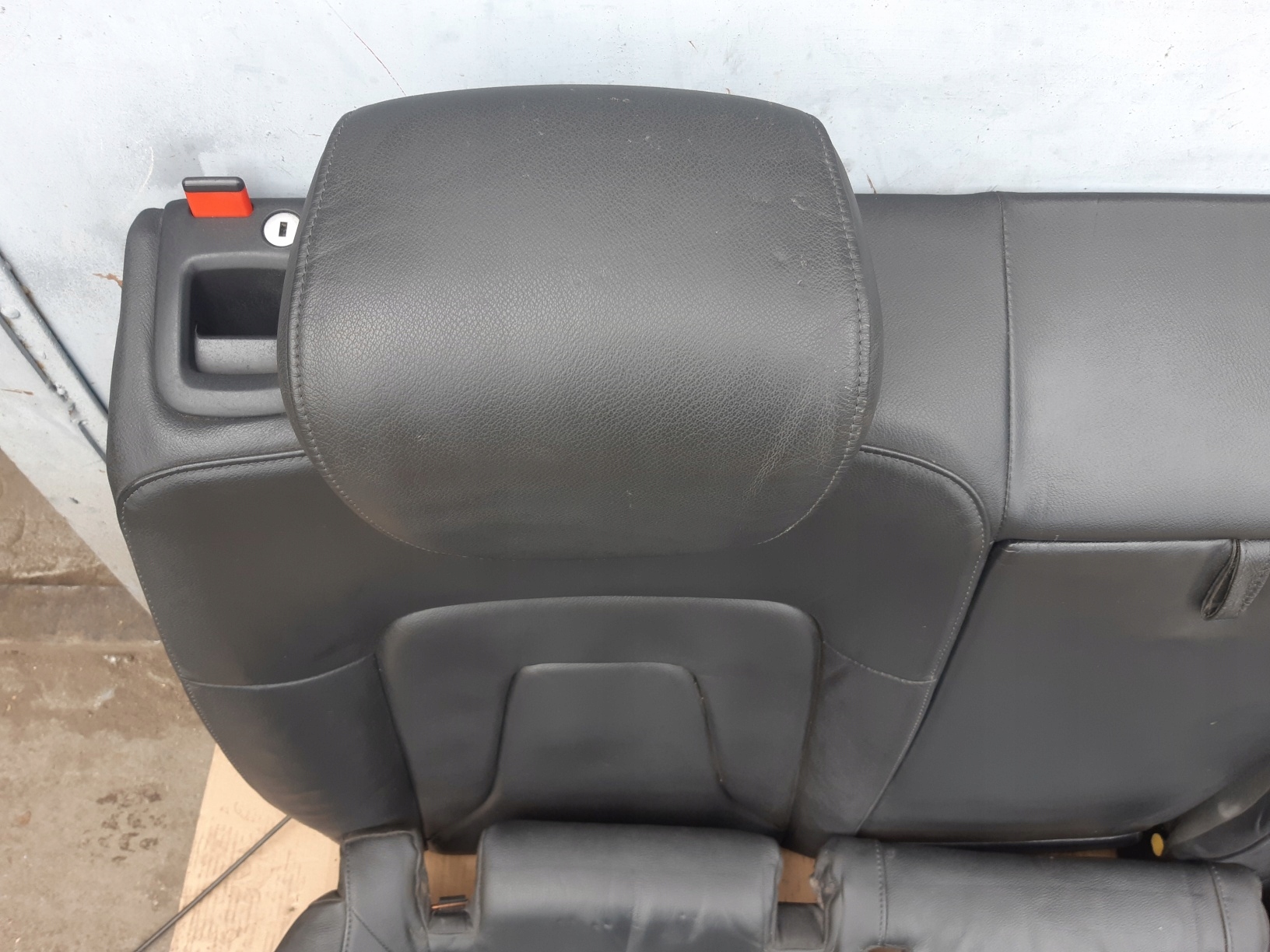AUDI A5 8T Sitz heck hinten Leder schwarze