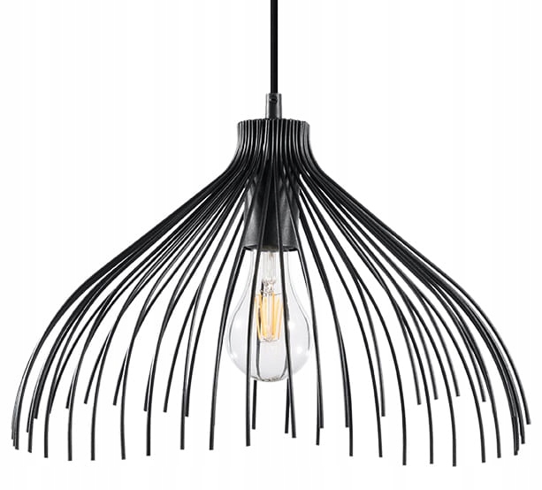 Sollux Lighting Závesná lampa Umb čierna