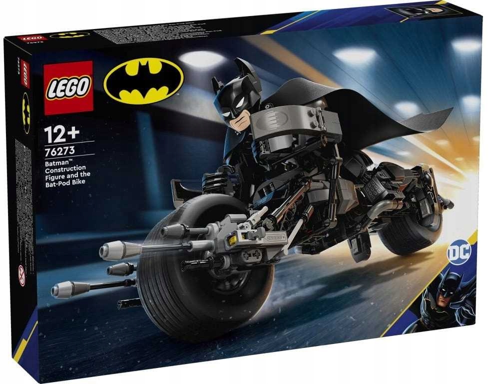76273 Lego Batman Figurka Batmana k sestavení a batcykl