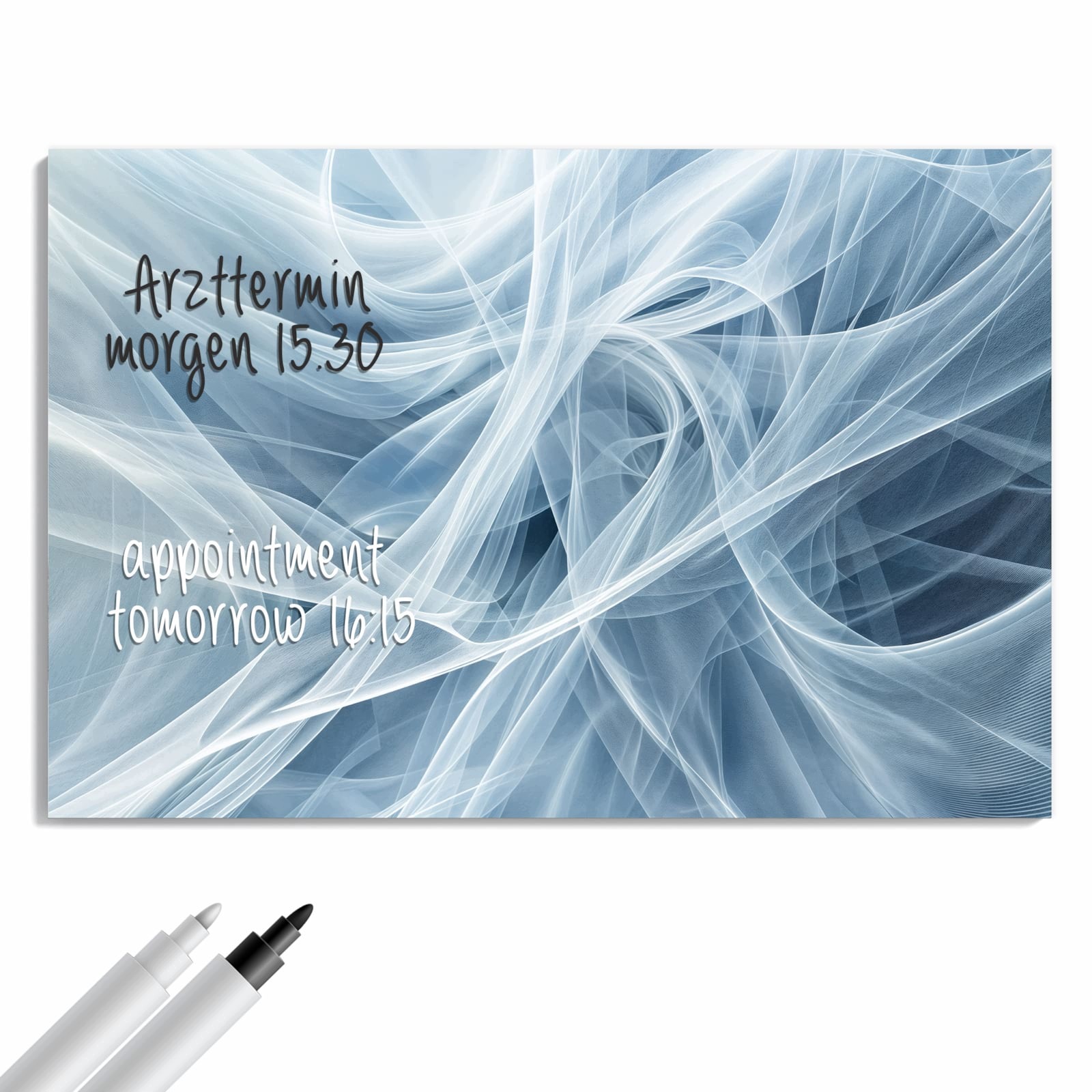 Magnetická tabule Průhledné Závěs 90 × 60 cm