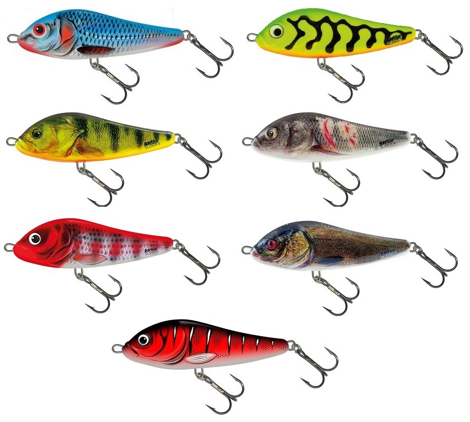 Wobler Salmo Rattlin' Slider 11cm Tonący 7szt różne