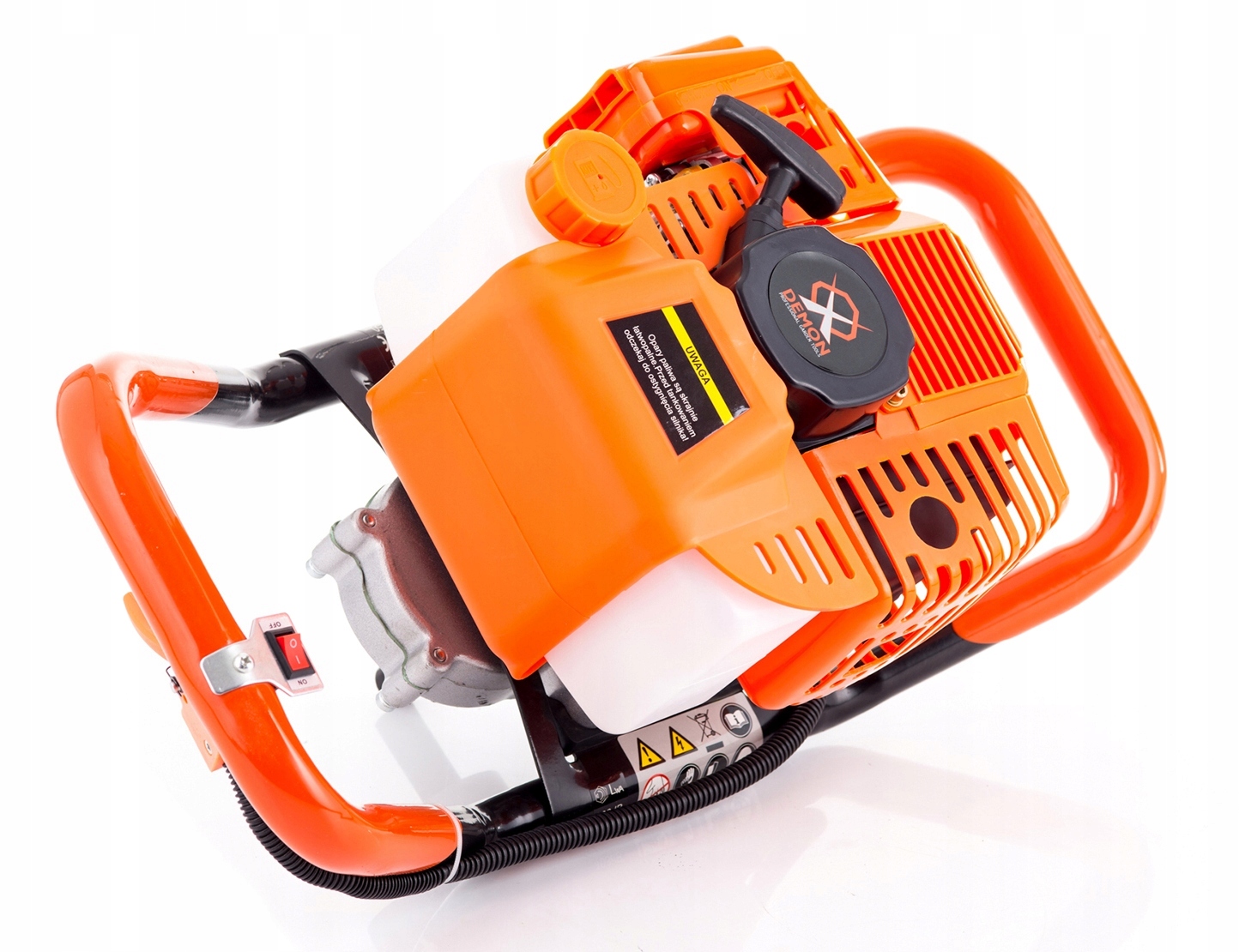 WIERTNICA GLEBOWA ŚWIDER SPALINOWY do gleby otworów + WIERTŁO 250MM / 80CM Długość wiertła 80 cm