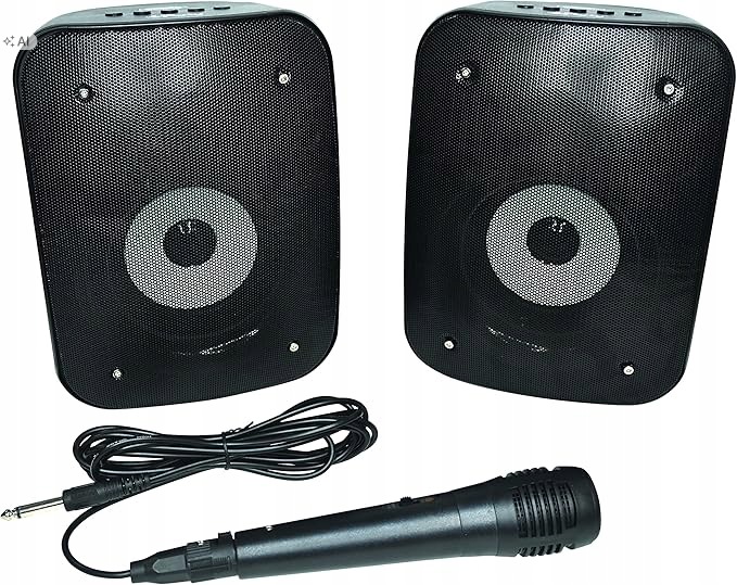 Karaoke sada mikrofon stereo Bluetooth reproduktory Lexibook iParty Tws