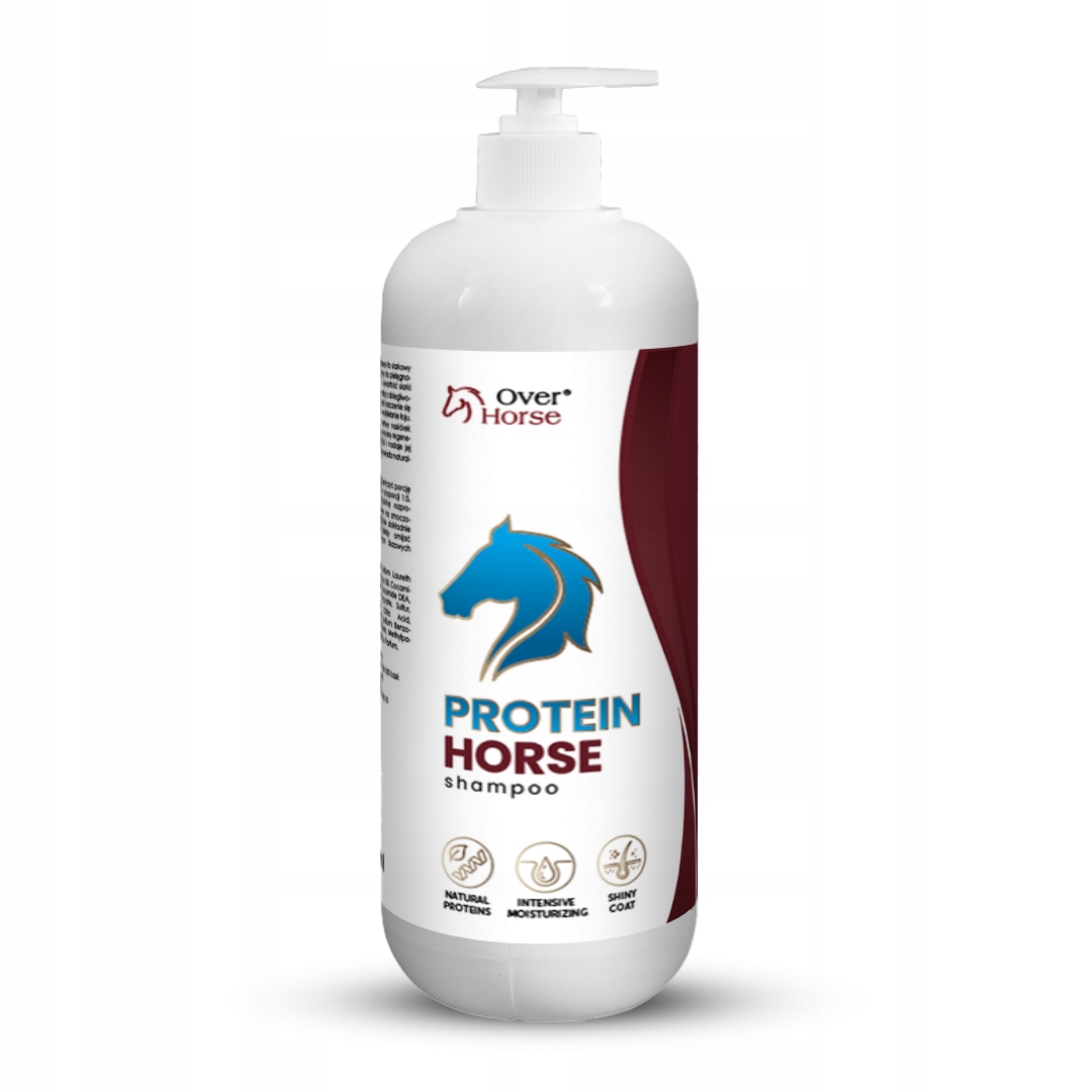 Protein Horse Shampoo- Péčující šampon pro koně na každodenní použití 1 l