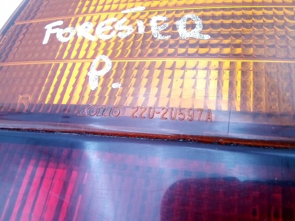 Subaru Forester and 1 light right rear part rear EU