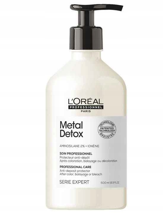 Loreal Serie Expert Metal Detox kuracja do włosów po farbowaniu 500 ml