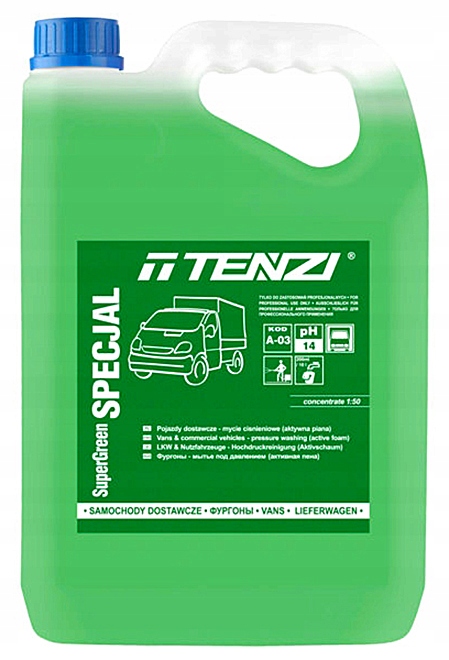 

Mycia 5L Tenzi Green Specjal Silna Piana Do