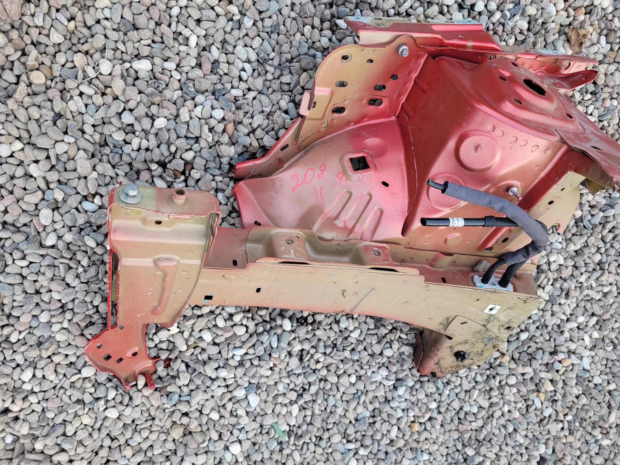 front body quarter right PEUGEOT 208 II