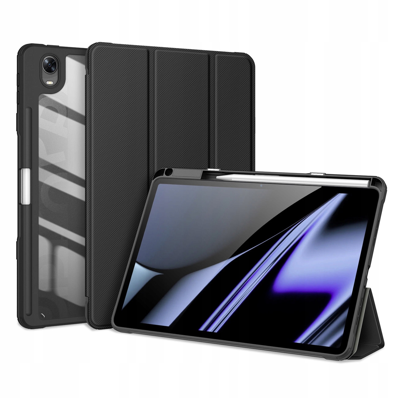 Dux Ducis Toby pancerne etui z klapką Smart Case do Oppo Pad z uchwytem