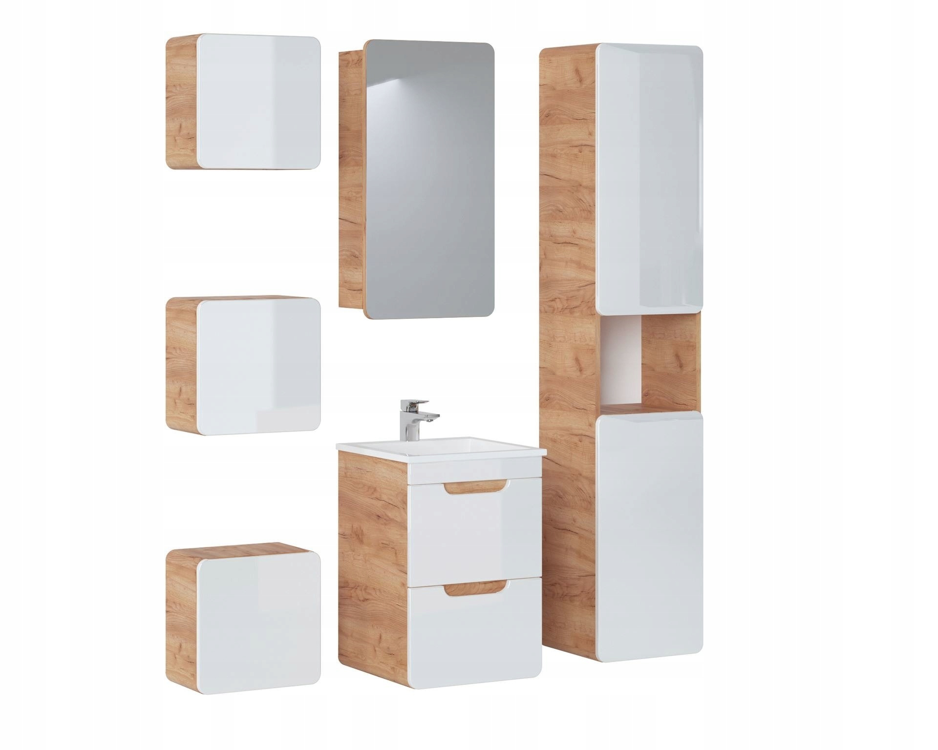 Szafka pod umywalkę 40 cm z szufladami Aruba Szerokość mebla 40 cm